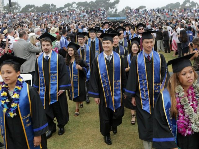 UC San Diego graduation ceremony, 2017.