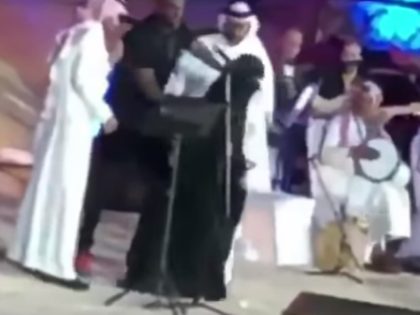 RIYADH, Saudi Arabia — A woman may face charges under a new harassment law in Saudi Arab