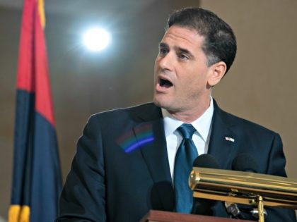 Ron Dermer, the Israeli Ambassador to the U.S., speaks as the United States Holocaust Memo
