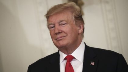 Trump Slight Smile