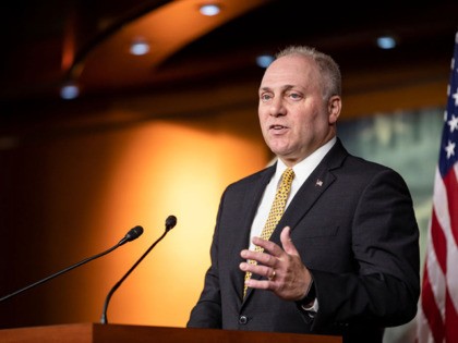 WASHINGTON, DC - DECEMBER 17: Republican Whip Rep. Steve Scalise (R-LA) speaks during a pr