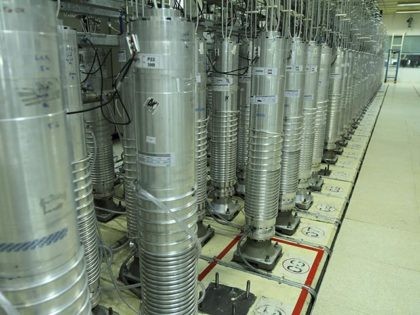 This photo released on Tuesday, Nov. 5, 2019 by the Atomic Energy Organization of Iran sho