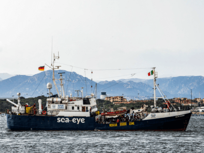 This photo taken on September 25, 2020 and provided by Italian news agency ANSA shows the
