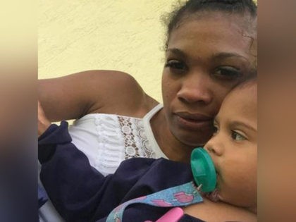 Carla Garriques and Child