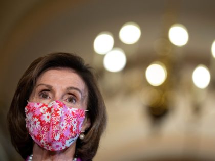 WASHINGTON, DC - JULY 28: Speaker of the House Nancy Pelosi (D-CA) speak briefly to the pr