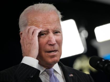 WASHINGTON, DC - NOVEMBER 03: U.S. President Joe Biden speaks about the authorization of t