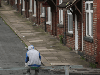 ROTHERHAM, ENGLAND - SEPTEMBER 01: A general view showing housing in Rotherham on Septembe