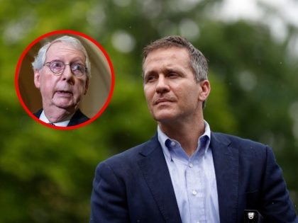 AP Photo/Jeff Roberson; Inset - AP Photo/Jacquelyn Martin; Breibart News Edit
