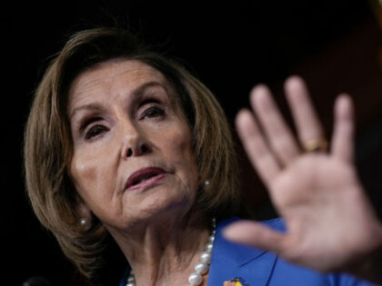 WASHINGTON, DC - SEPTEMBER 22: Speaker of the House Nancy Pelosi (D-CA) speaks during her