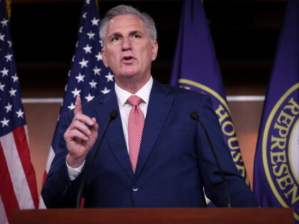 WASHINGTON, DC - JULY 29: House Minority Leader Kevin McCarthy (R-CA) answers questions du