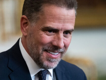 UNITED STATES - JULY 7: Hunter Biden, the son of President Joe Biden, attends a ceremony t