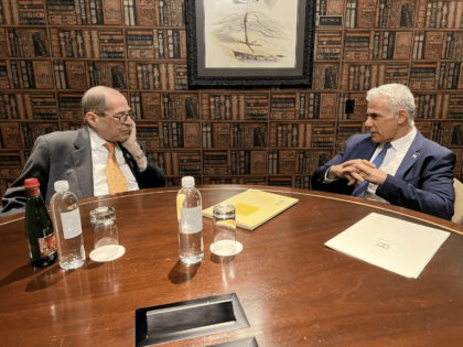 Jerry Nadler and Yair Lapid (via Times of Israel)