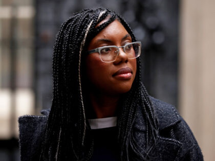 LONDON, ENGLAND - MAY 02: Kemi Badenoch, Secretary of State for the Department for Busines