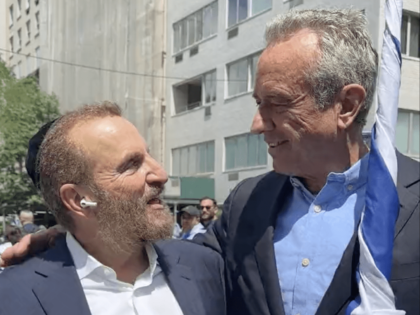 Rabbi Shmuley and Robert Kennedy (Rabbi Shmuley Boteach / Twitter)