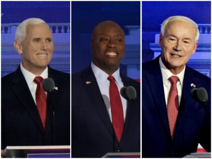 Mike Pence, Tim Scott, Asa Hutchinson