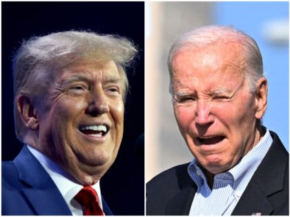 An NBC Poll released over the weekend shows former President Donald Trump leading Presiden