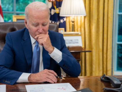 Drone - President Joe Biden talks on the phone with Canadian Prime Minister Justin Trudeau