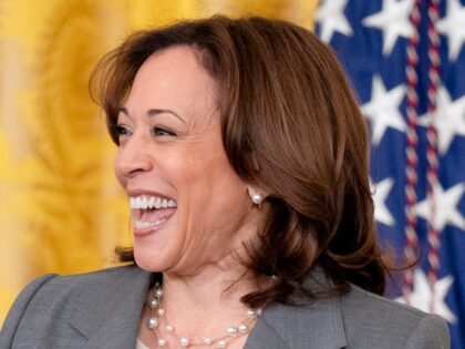 Joy - Vice President Kamala Harris speaks at an announcement event regarding investments i