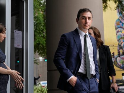 HOUSTON, TEXAS - JUNE 17: Dr. Eithan Haim walks out of the Bob Casey United States Courtho