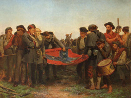 Richard Norris Brooke, Furling the Flag West Point Museum Art Collection, United States Mi