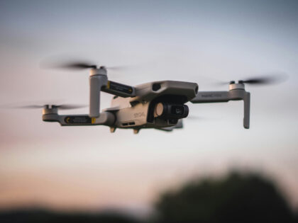 drone in midair