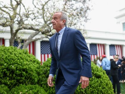 Robert F. Kennedy Jr., US secretary of Health and Human Services (HHS), departs following